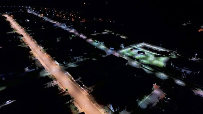  FINALIZADA PRIMEIRA ETAPA DA NOVA ILUMINAÇÃO DA RUA AMAZONAS
