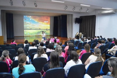 PALESTRA SOBRE SAÚDE DA MULHER É REALIZADA EM ENTRE RIOS DO OESTE