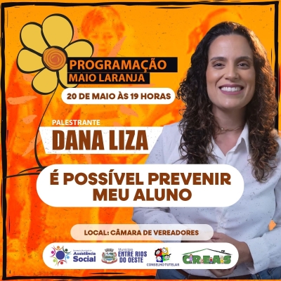 Programação do Maio Laranja reforça ações de conscientização e prevenção ao abuso sexual infantil